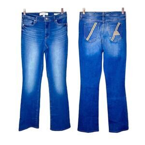 Vintage America Women's Boot Cut Jeans sz 10/30 Boot-y Mid-Rise Medium Wash